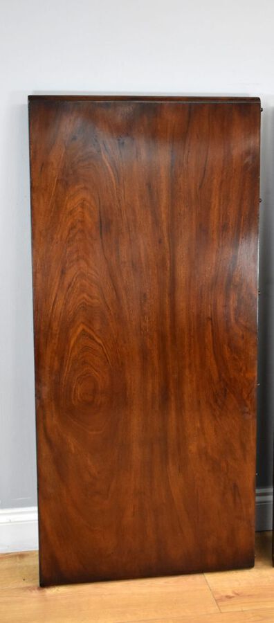 Antique Regency Style Mahogany Pedestal Dining Table
