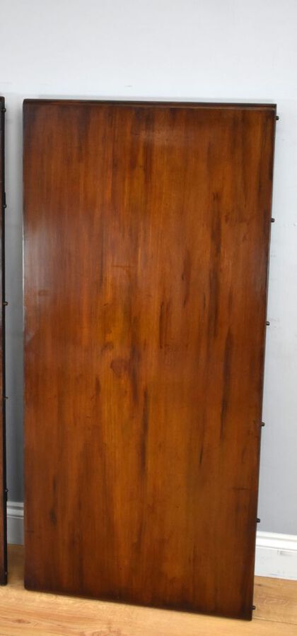 Antique Regency Style Mahogany Pedestal Dining Table