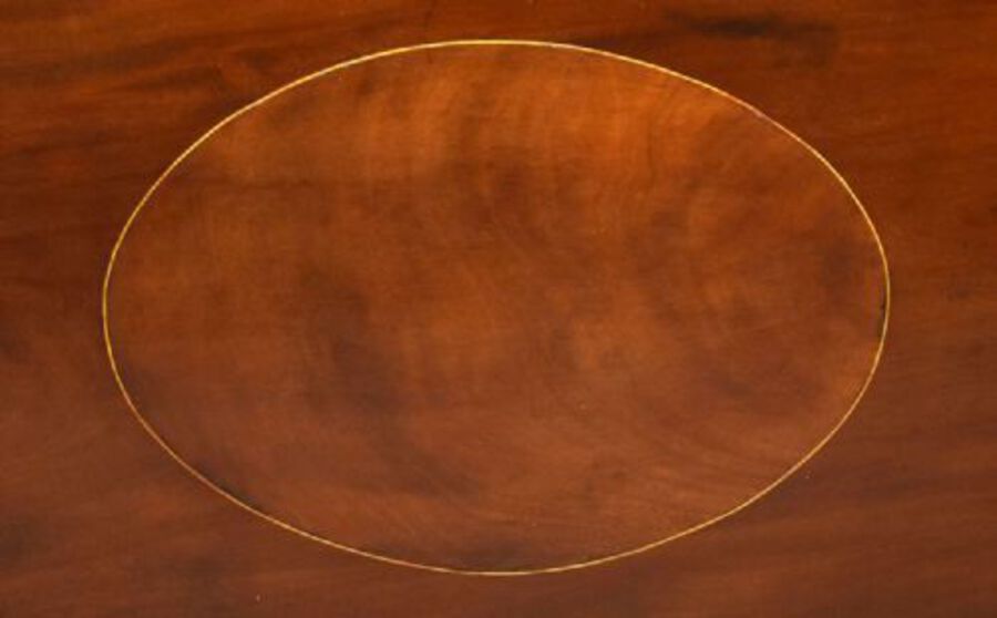 Antique Regency Mahogany Bow Front Chest of Drawers