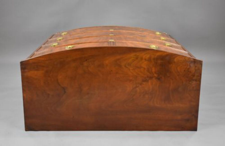 Antique Victorian Mahogany Bow Front Chest of Drawers