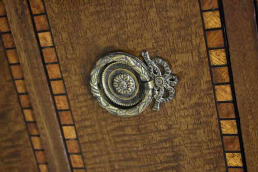 Antique Edwardian Mahogany Wardrobe
