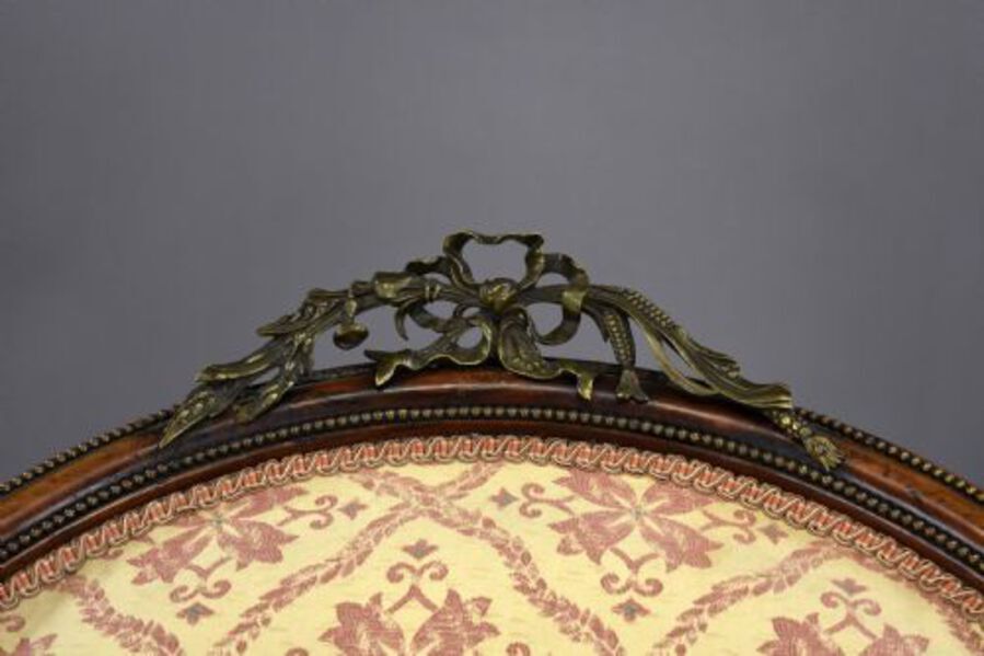 Antique Victorian Rosewood Ladies and Gentleman Armchairs