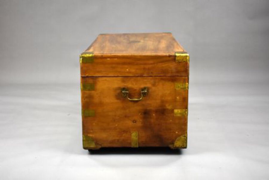 Antique Victorian Camphor Wood Trunk