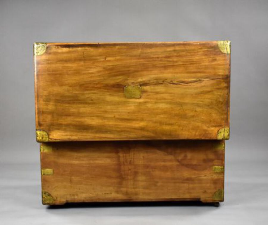 Antique Victorian Camphor Wood Trunk