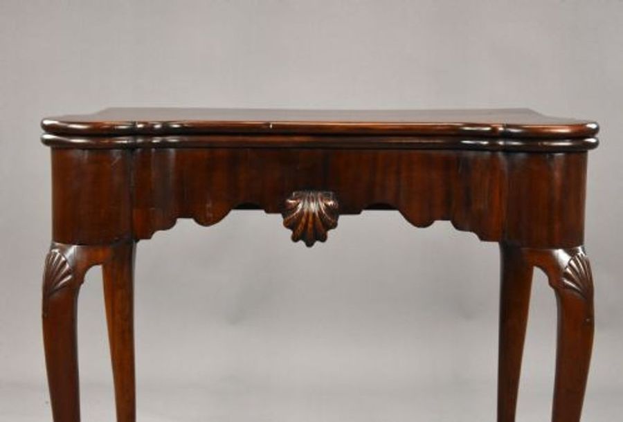 Antique George II Irish Mahogany Card Table