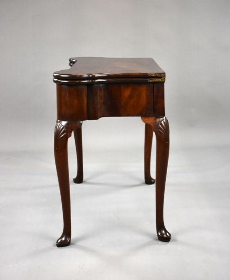 Antique George II Irish Mahogany Card Table