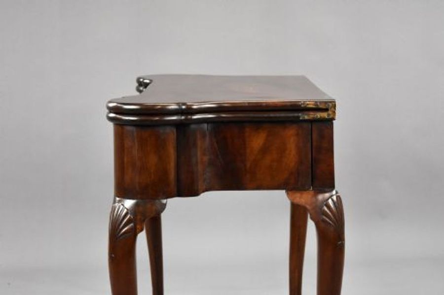 Antique George II Irish Mahogany Card Table