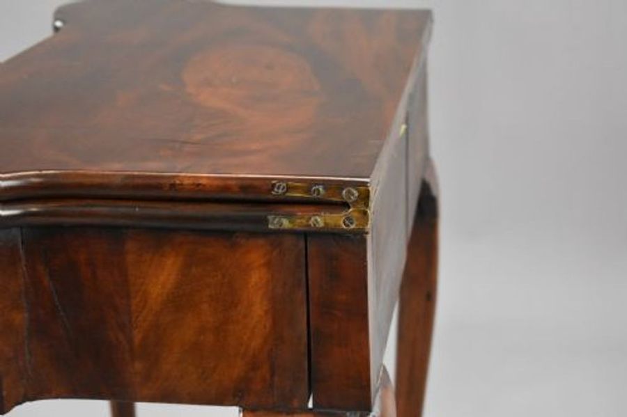 Antique George II Irish Mahogany Card Table