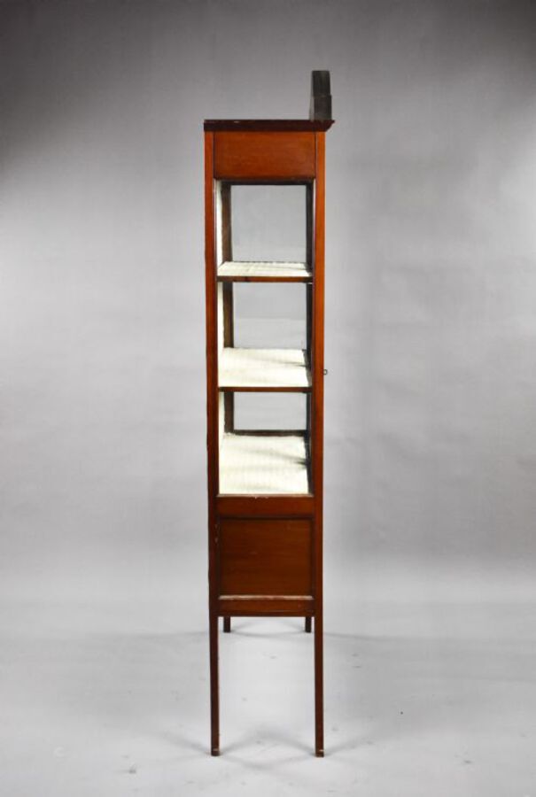 Antique Edwardian Mahogany Display Cabinet