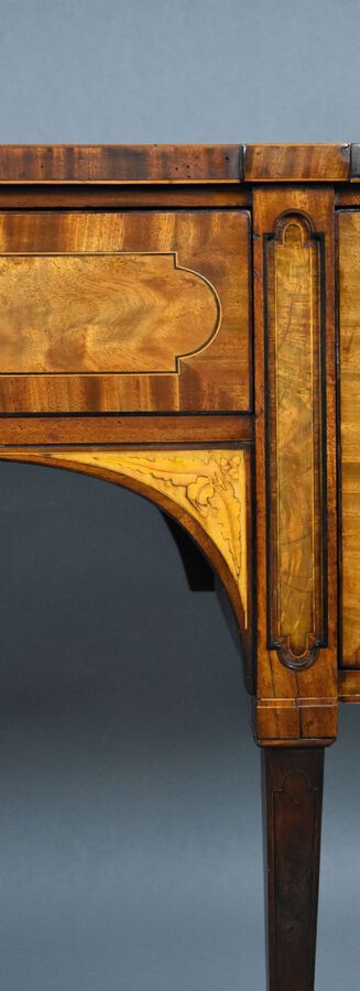 Antique George III Mahogany and Satinwood Sideboard