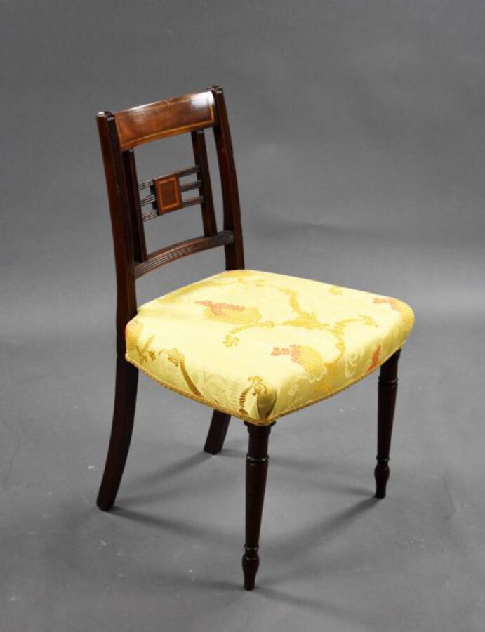 Antique Set of 8 19th Century Mahogany Dining Chairs