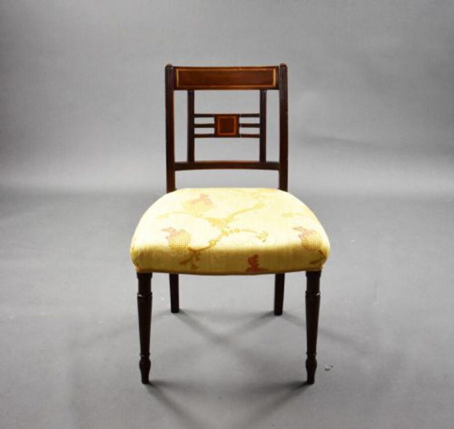 Antique Set of 8 19th Century Mahogany Dining Chairs