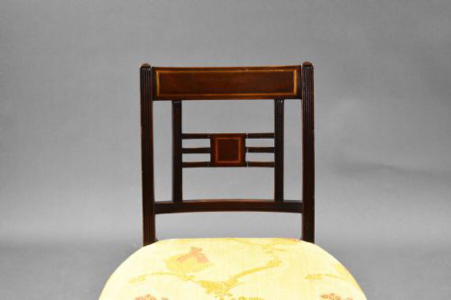 Antique Set of 8 19th Century Mahogany Dining Chairs