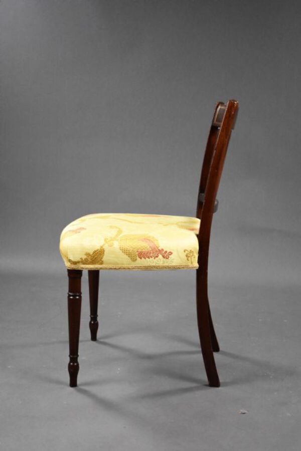 Antique Set of 8 19th Century Mahogany Dining Chairs