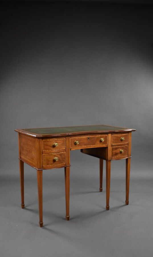 Antique Edwardian Mahogany Writing Table