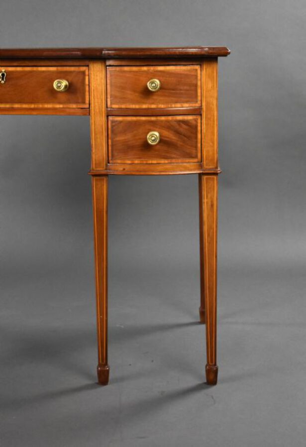 Antique Edwardian Mahogany Writing Table