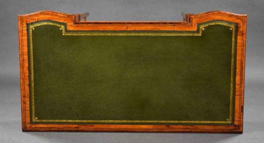 Antique Edwardian Satinwood Writing Table