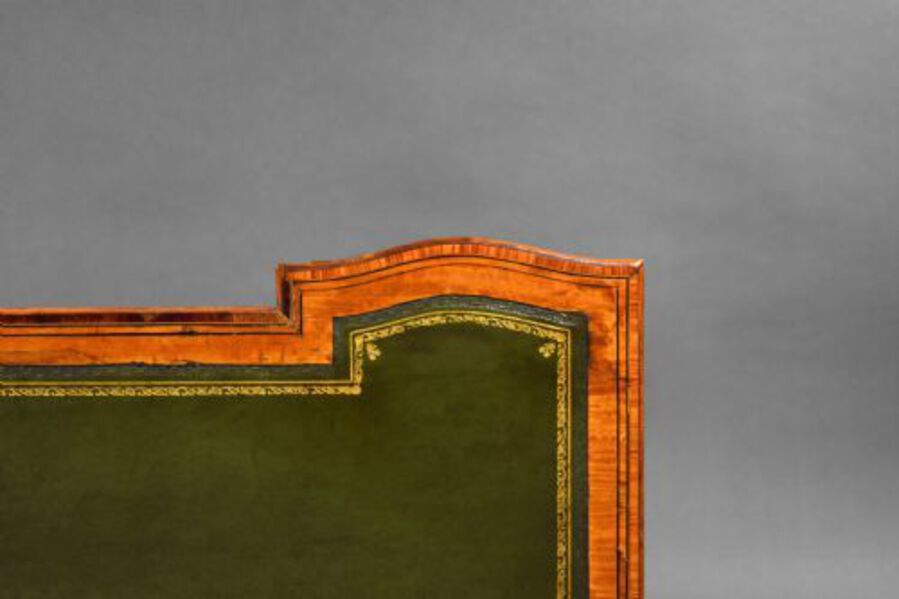 Antique Edwardian Satinwood Writing Table