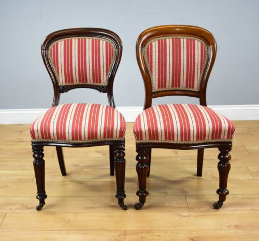 Antique Victorian Mahogany Extending Dining Table & 10 Chairs