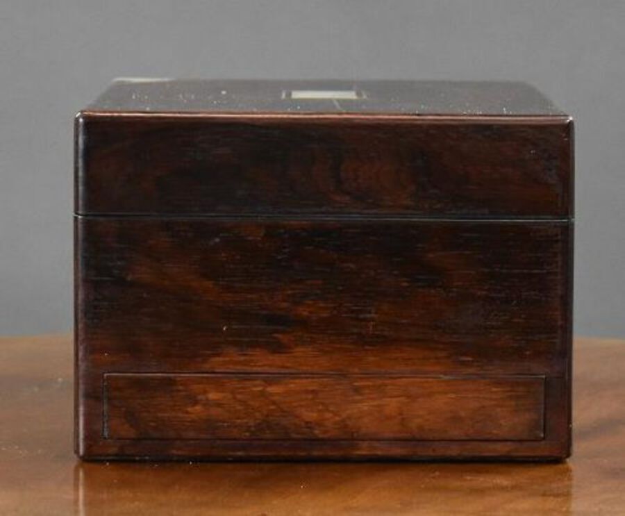 Antique 19th Century Rosewood Dressing/jewellery box