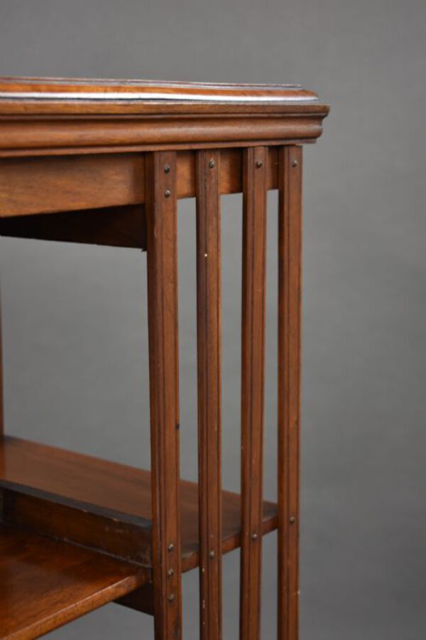 Antique Edwardian Mahogany Revolving Bookcase
