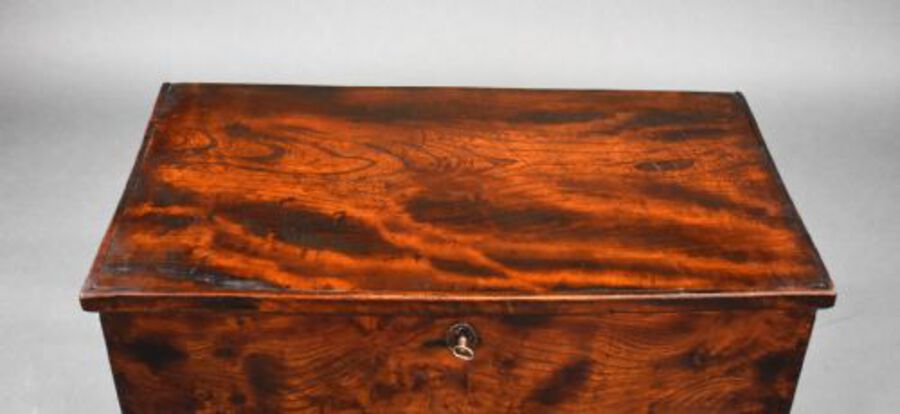 Antique 19th Century Elm Box