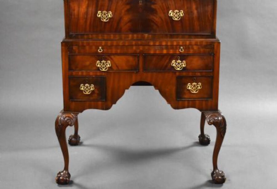 Antique Antique Mahogany Chest on Stand