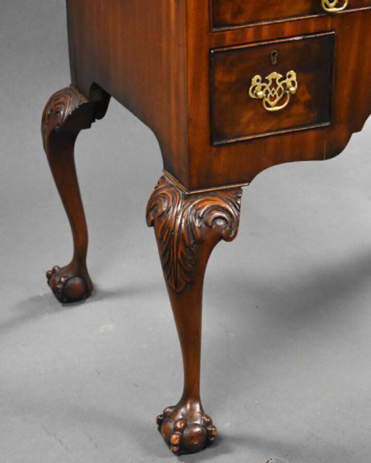 Antique Antique Mahogany Chest on Stand