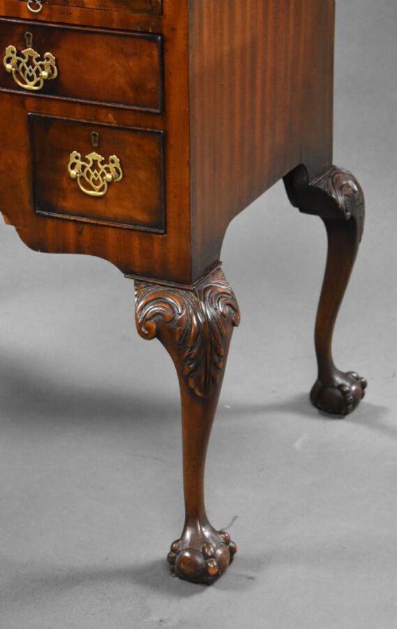 Antique Antique Mahogany Chest on Stand