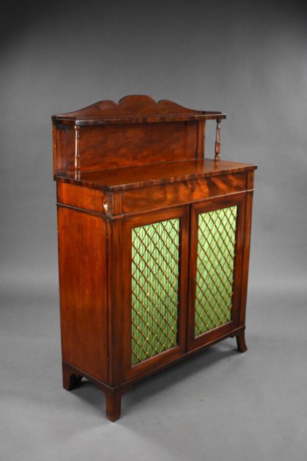 Regency Mahogany Chiffonier 