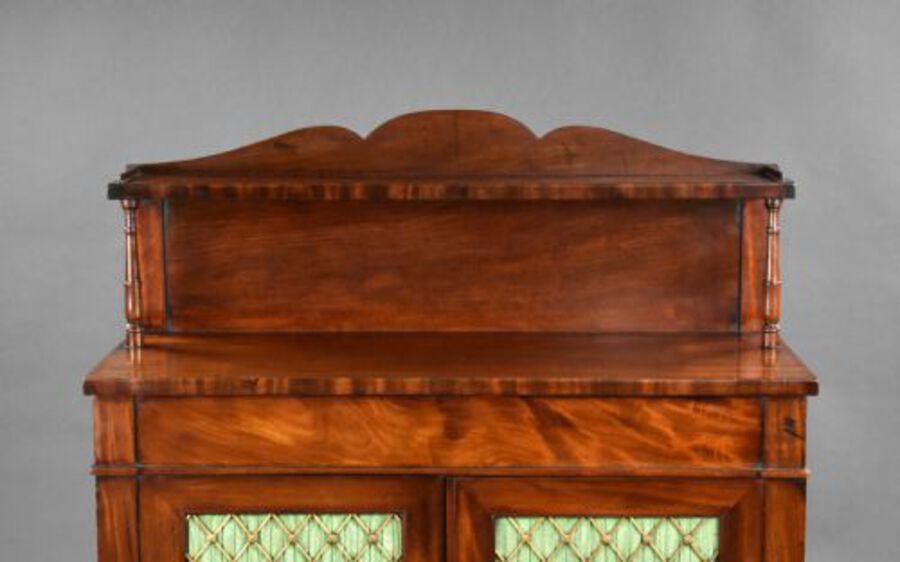 Antique Regency Mahogany Chiffonier 