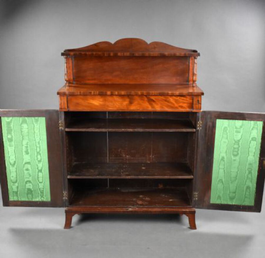 Antique Regency Mahogany Chiffonier 