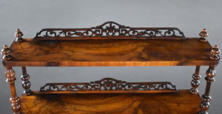 Antique Victorian Bur Walnut Chiffonier