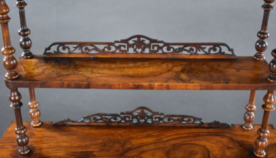 Antique Victorian Bur Walnut Chiffonier