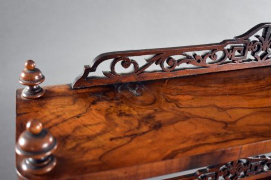 Antique Victorian Bur Walnut Chiffonier