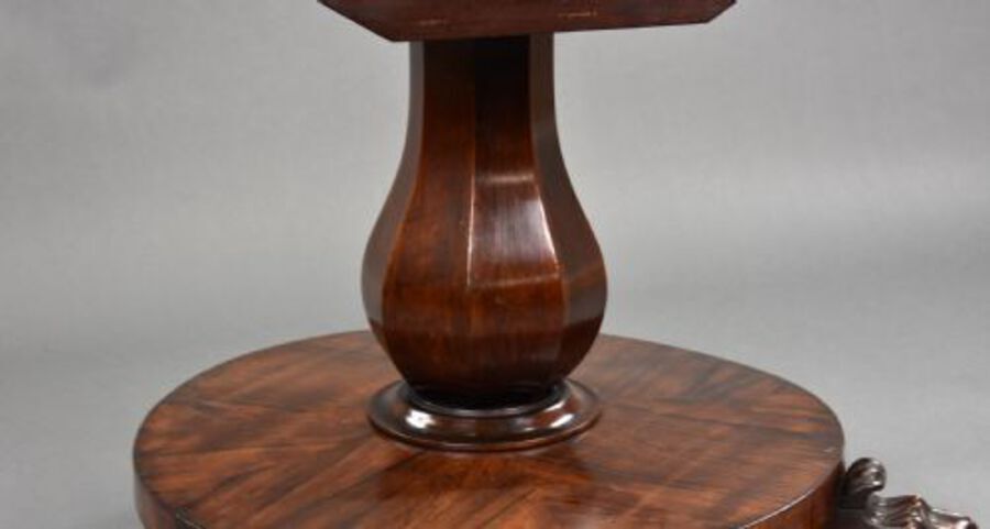 Antique William IV Rosewood Circular Breakfast Table