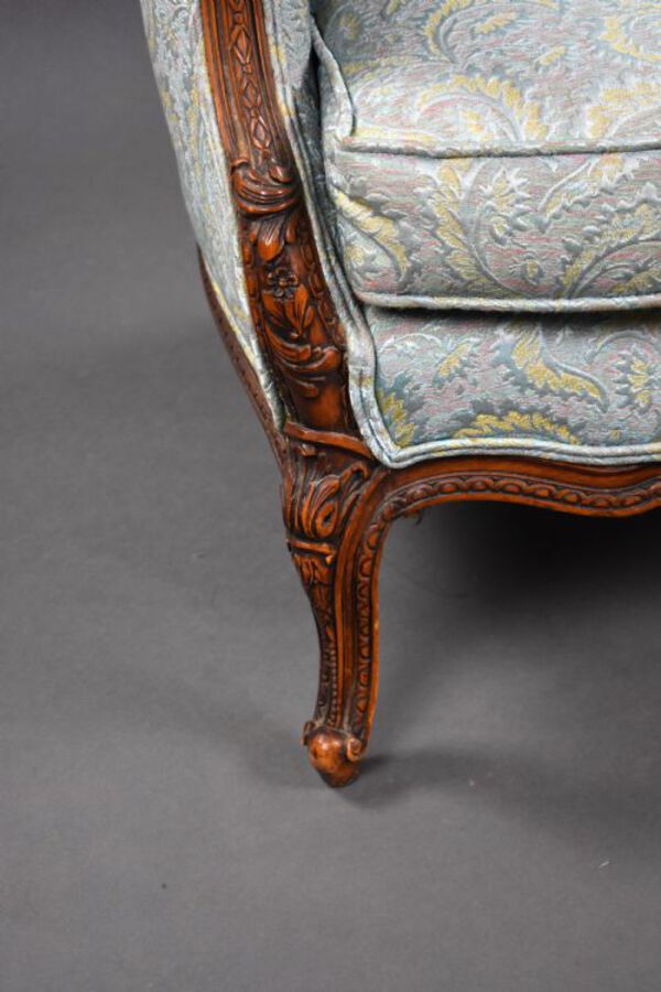 Antique 19th Century Walnut Armchair