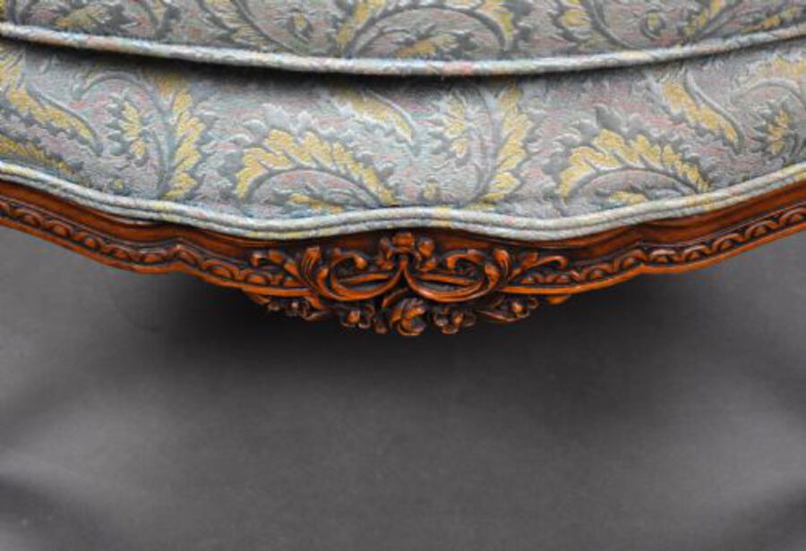 Antique 19th Century Walnut Armchair