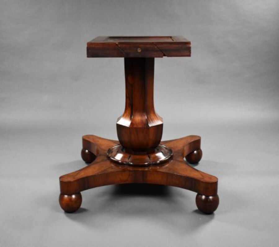 Antique William IV Rosewood Circular Breakfast Table