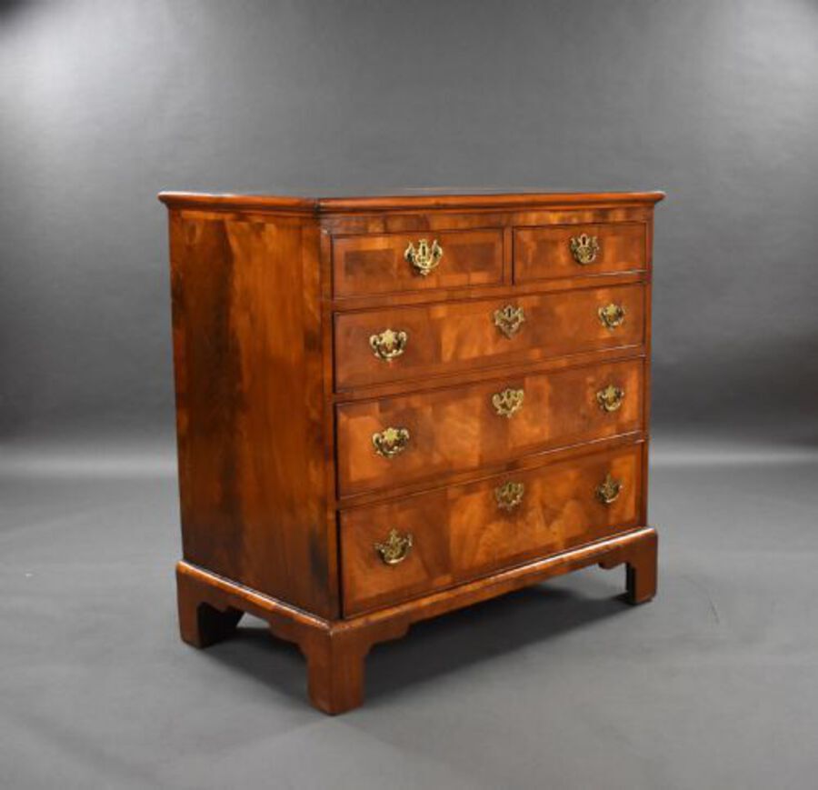 George I Walnut Chest of Drawers