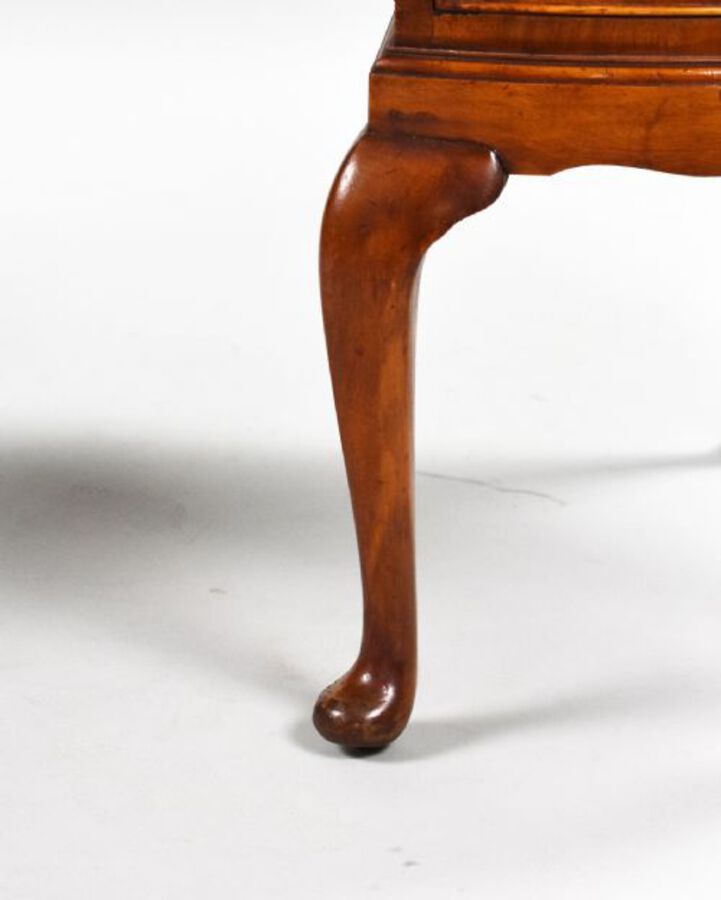 Antique 1920s Walnut Kidney Shaped Desk