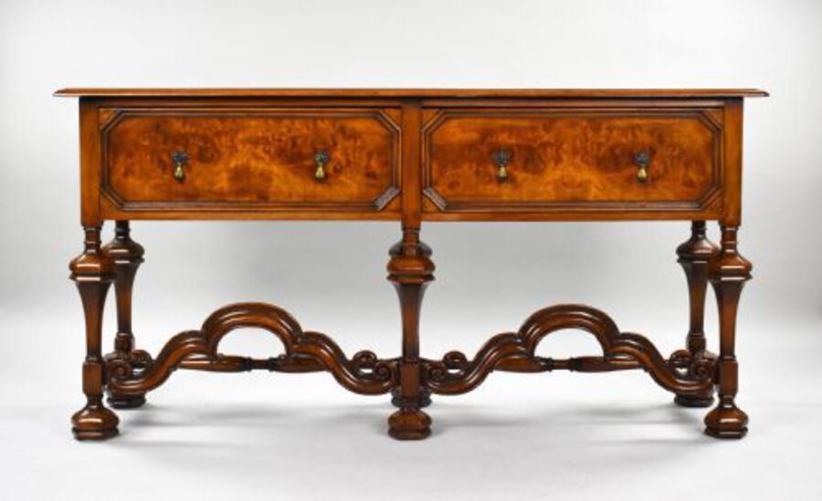 Antique Antique William & Mary Style Walnut Dresser Base