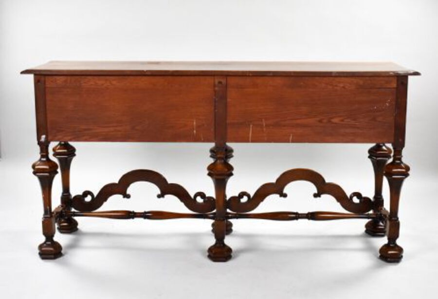 Antique Antique William & Mary Style Walnut Dresser Base