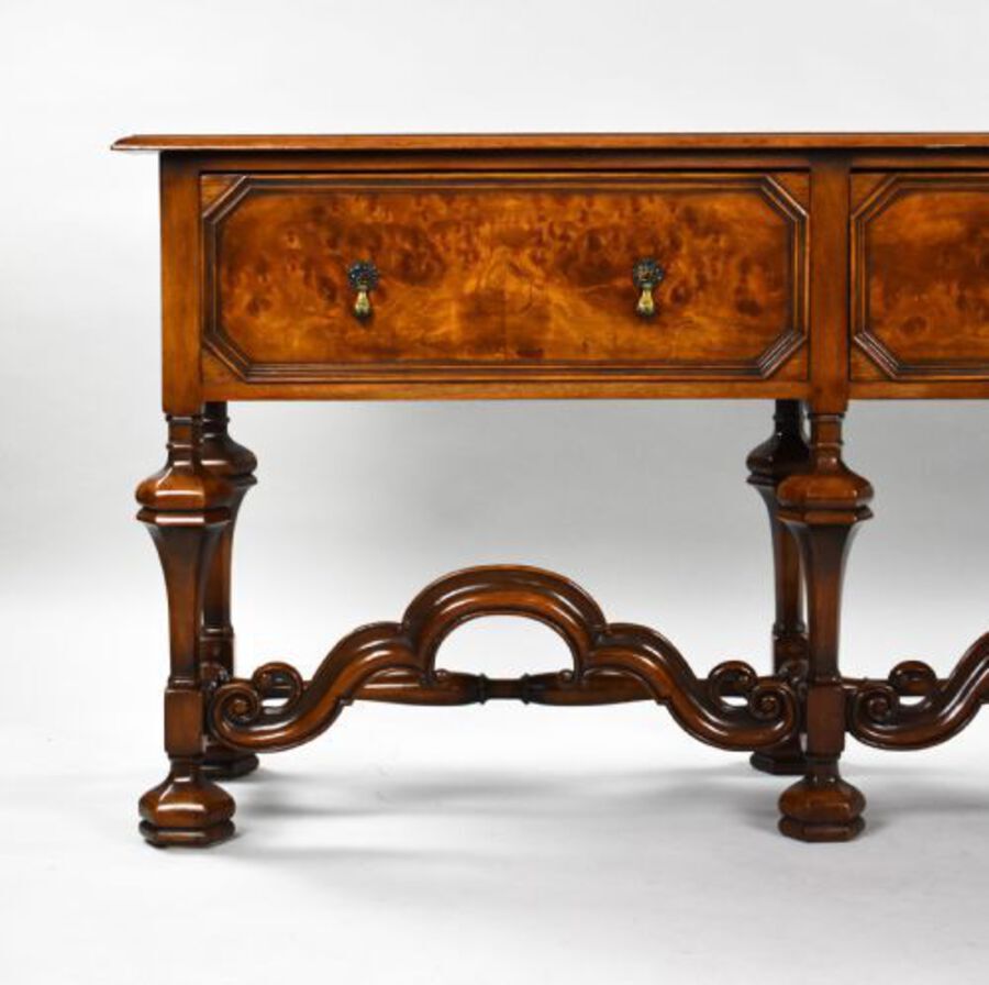 Antique Antique William & Mary Style Walnut Dresser Base
