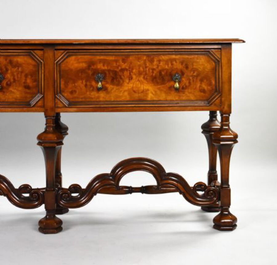 Antique Antique William & Mary Style Walnut Dresser Base
