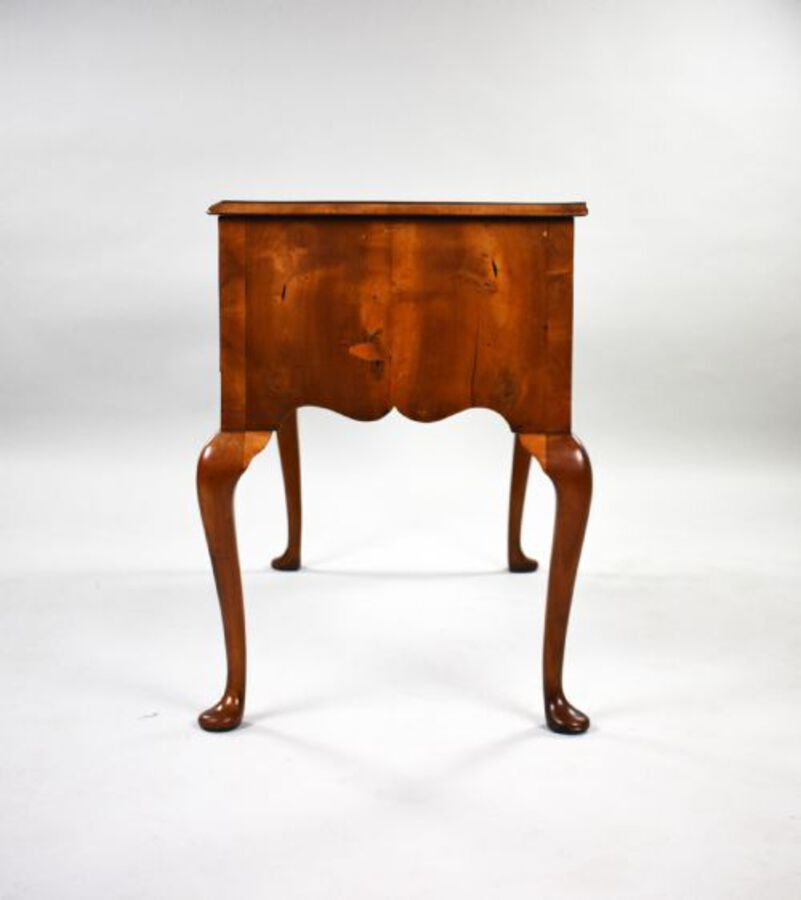 Antique Antique Queen Anne Revival Walnut Lowboy