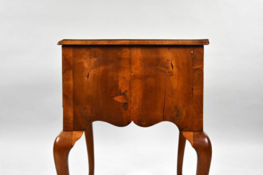 Antique Antique Queen Anne Revival Walnut Lowboy