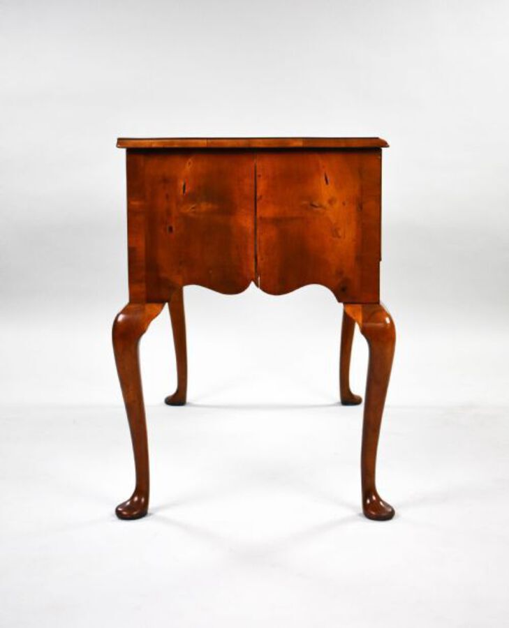 Antique Antique Queen Anne Revival Walnut Lowboy