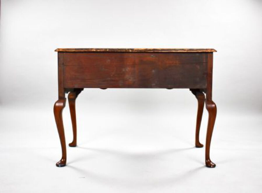 Antique Antique Queen Anne Revival Walnut Lowboy