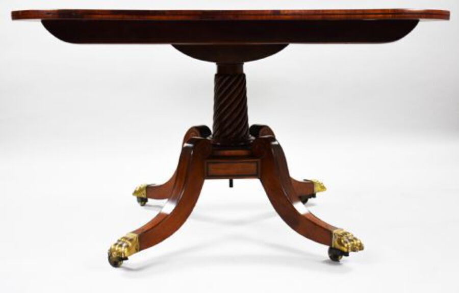 Antique Regency Mahogany Breakfast Table
